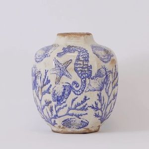 Beautiful rustic style ceramic vase.